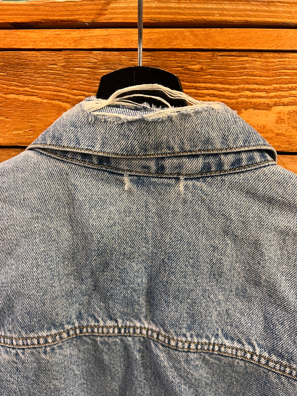 Levi's Denim Jacket Tab Arancione Anni '90 — Taglia L