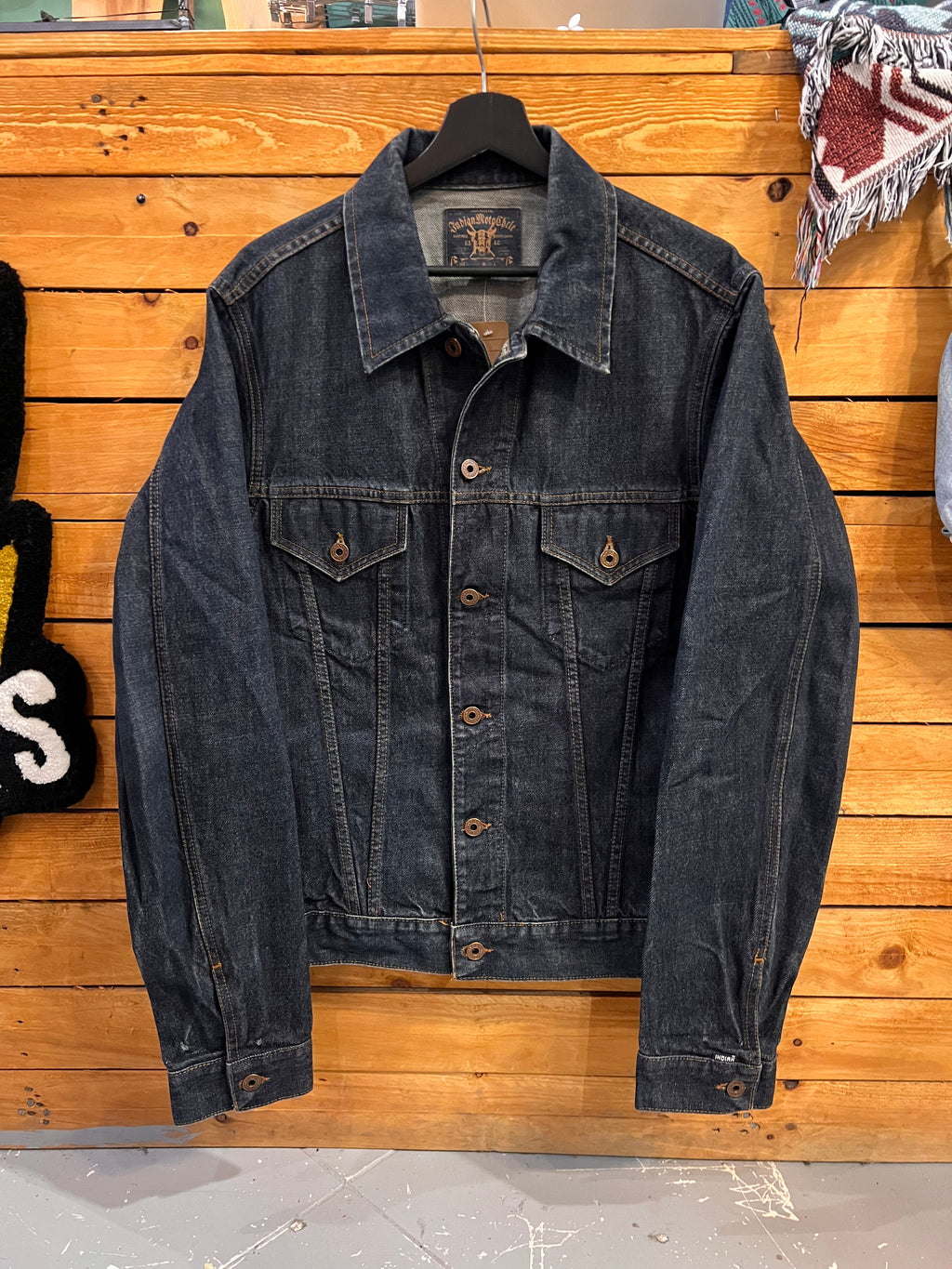 Giacca Denim Indian Motorcycle – Blu Scuro