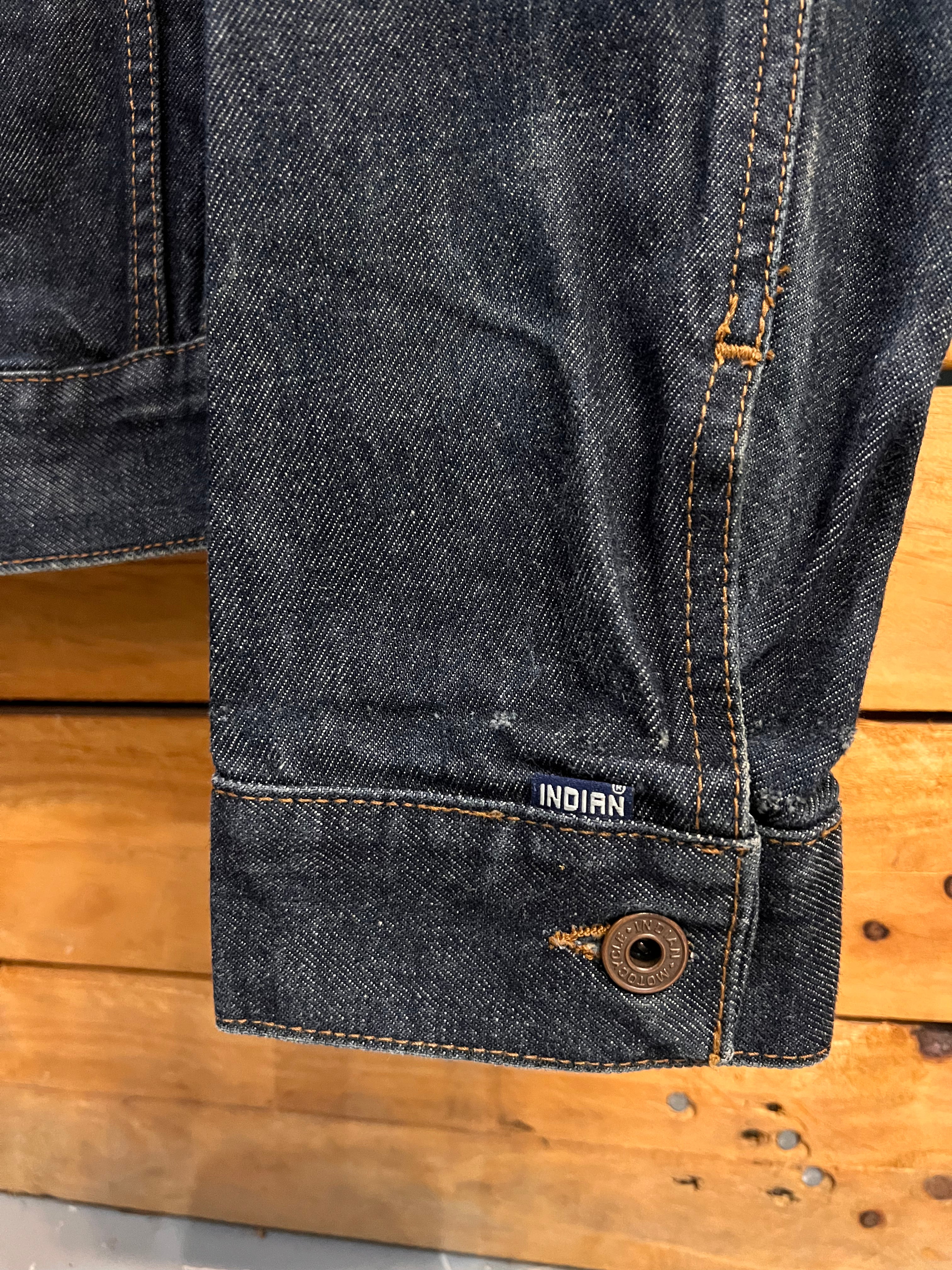 Giacca Denim Indian Motorcycle – Blu Scuro