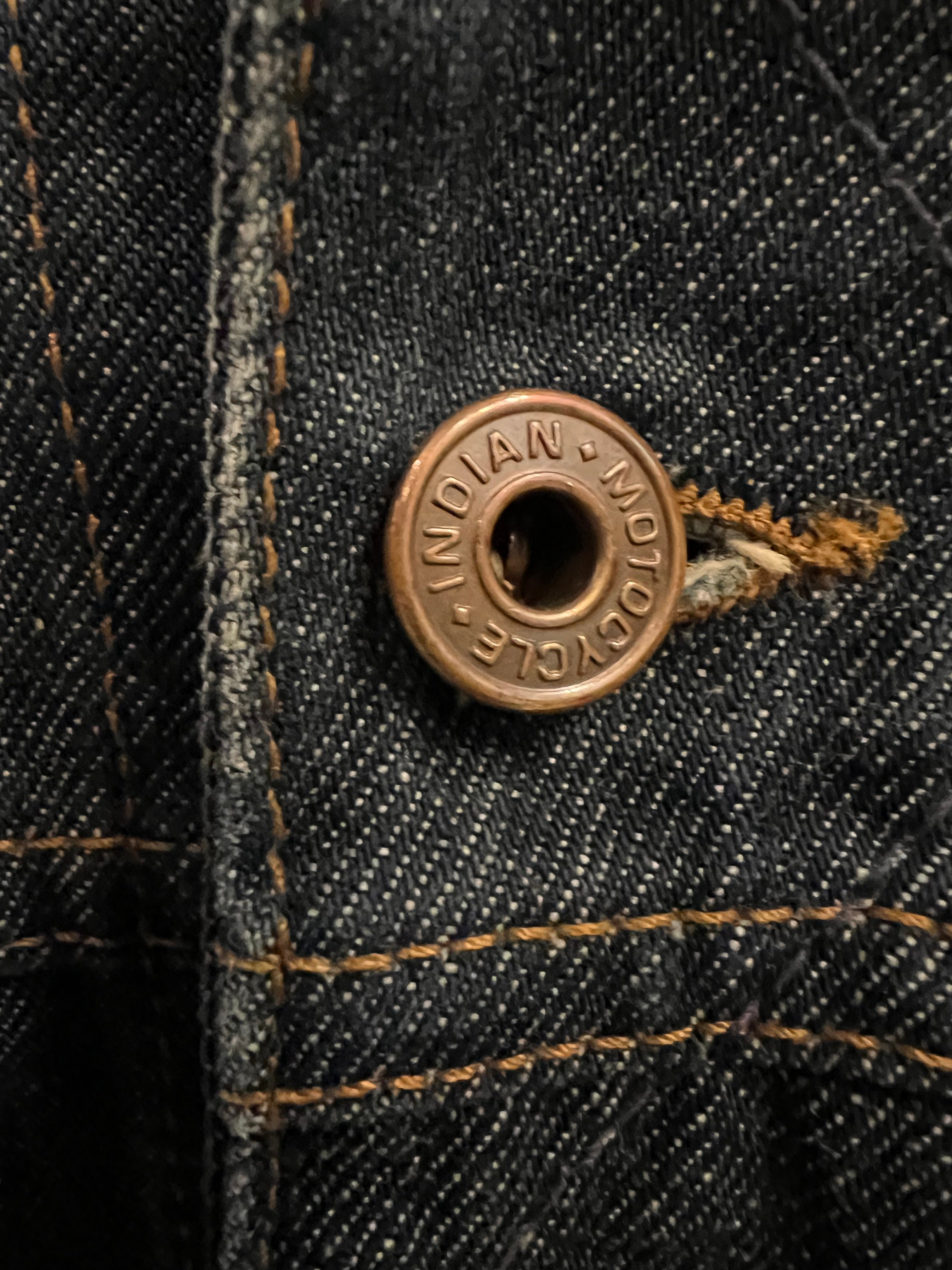 Giacca Denim Indian Motorcycle – Blu Scuro