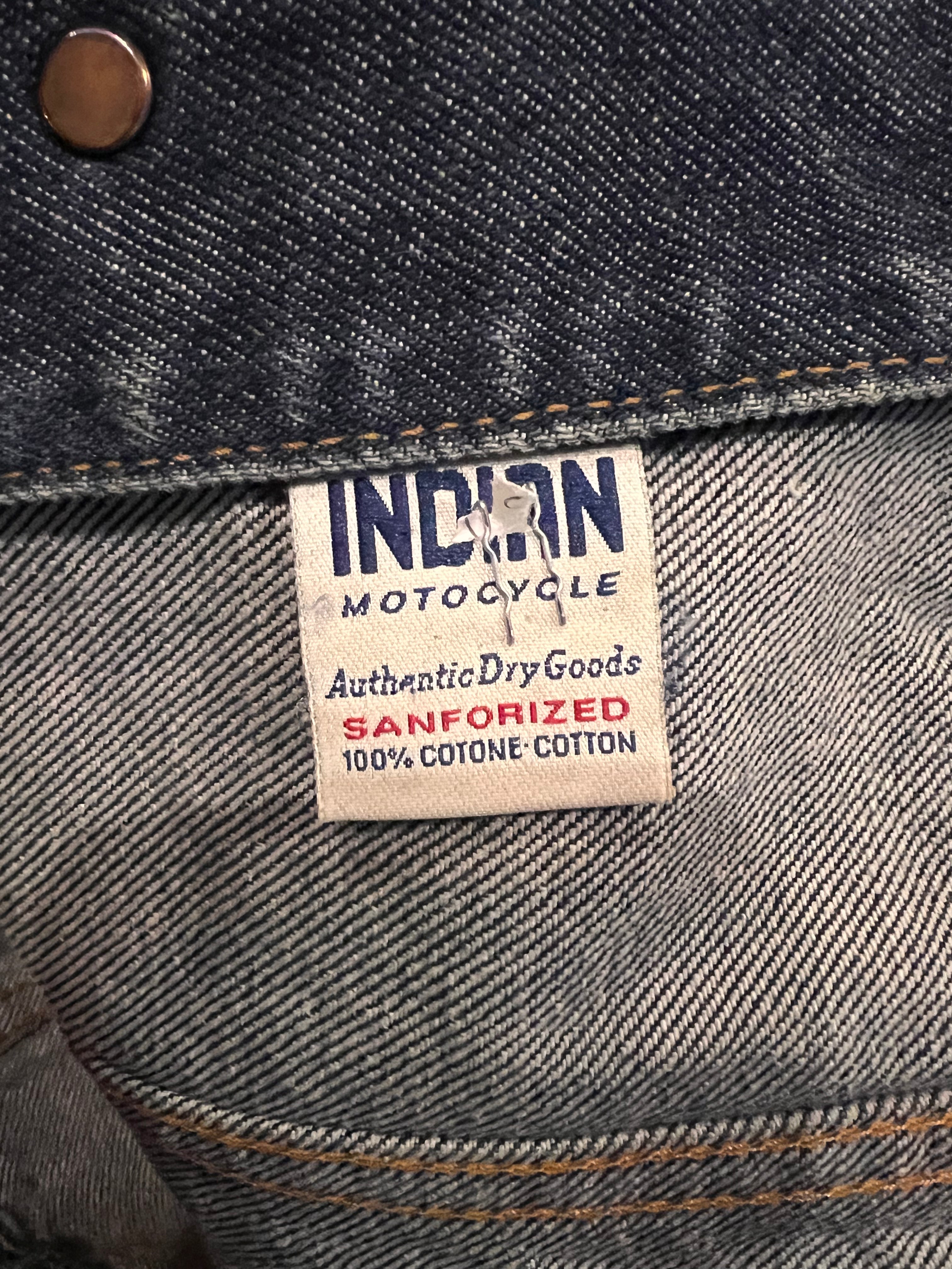 Giacca Denim Indian Motorcycle – Blu Scuro