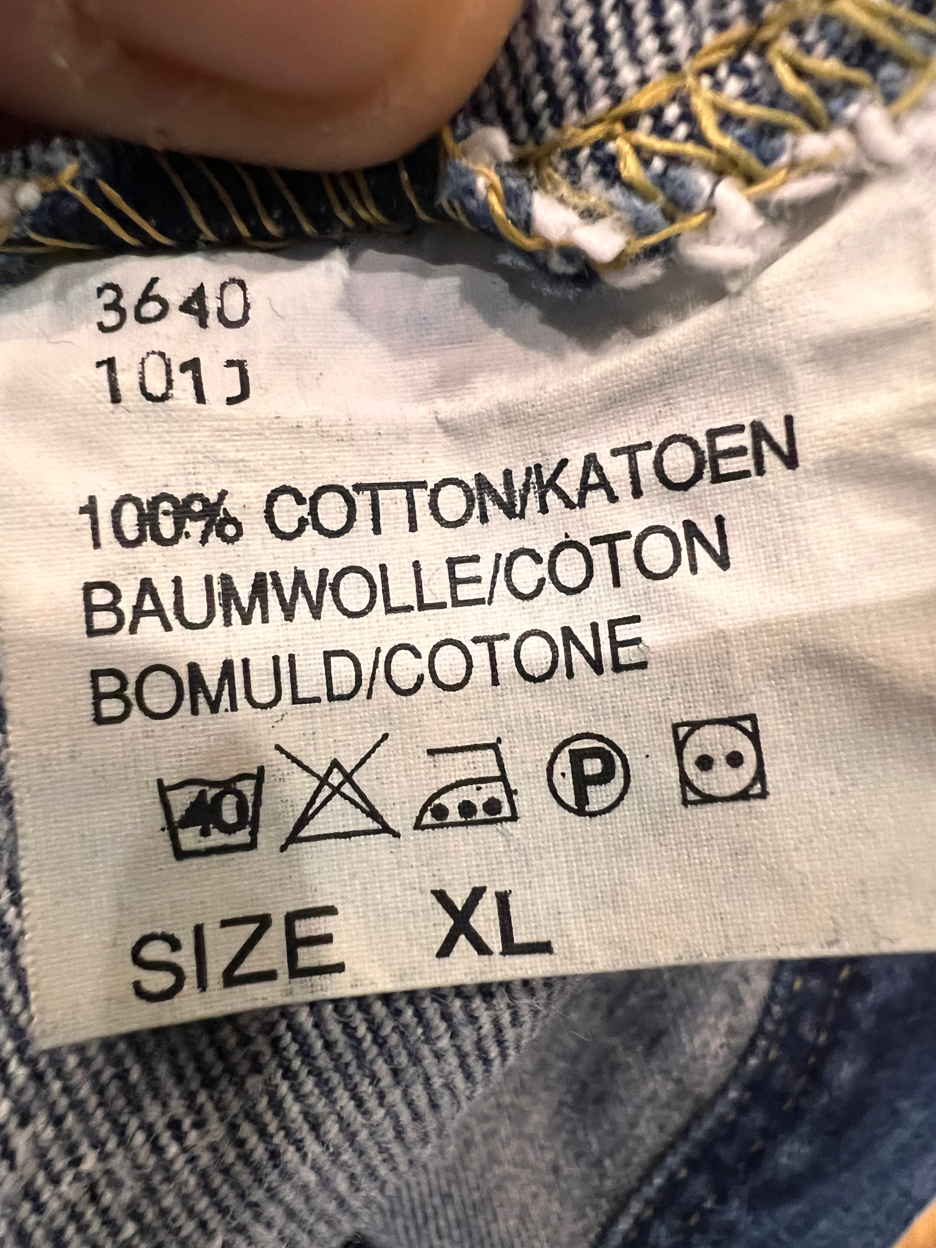 Lee Rider 101 Jeans Denim Blu – Taglia XL