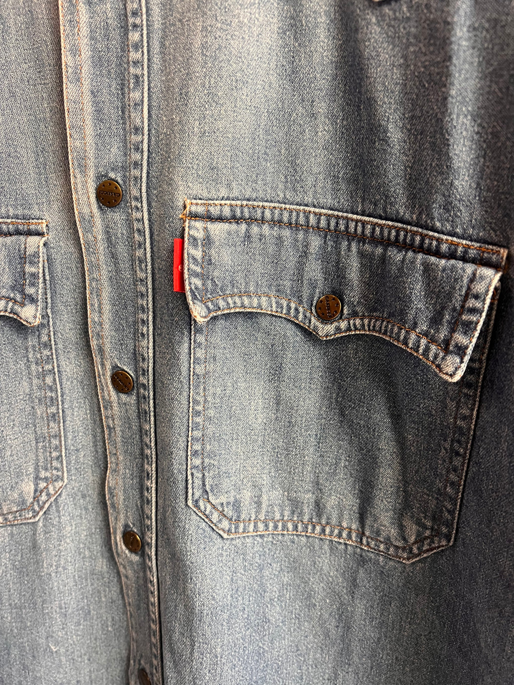 Camicia in Denim Casucci Anni '90 - Taglia L